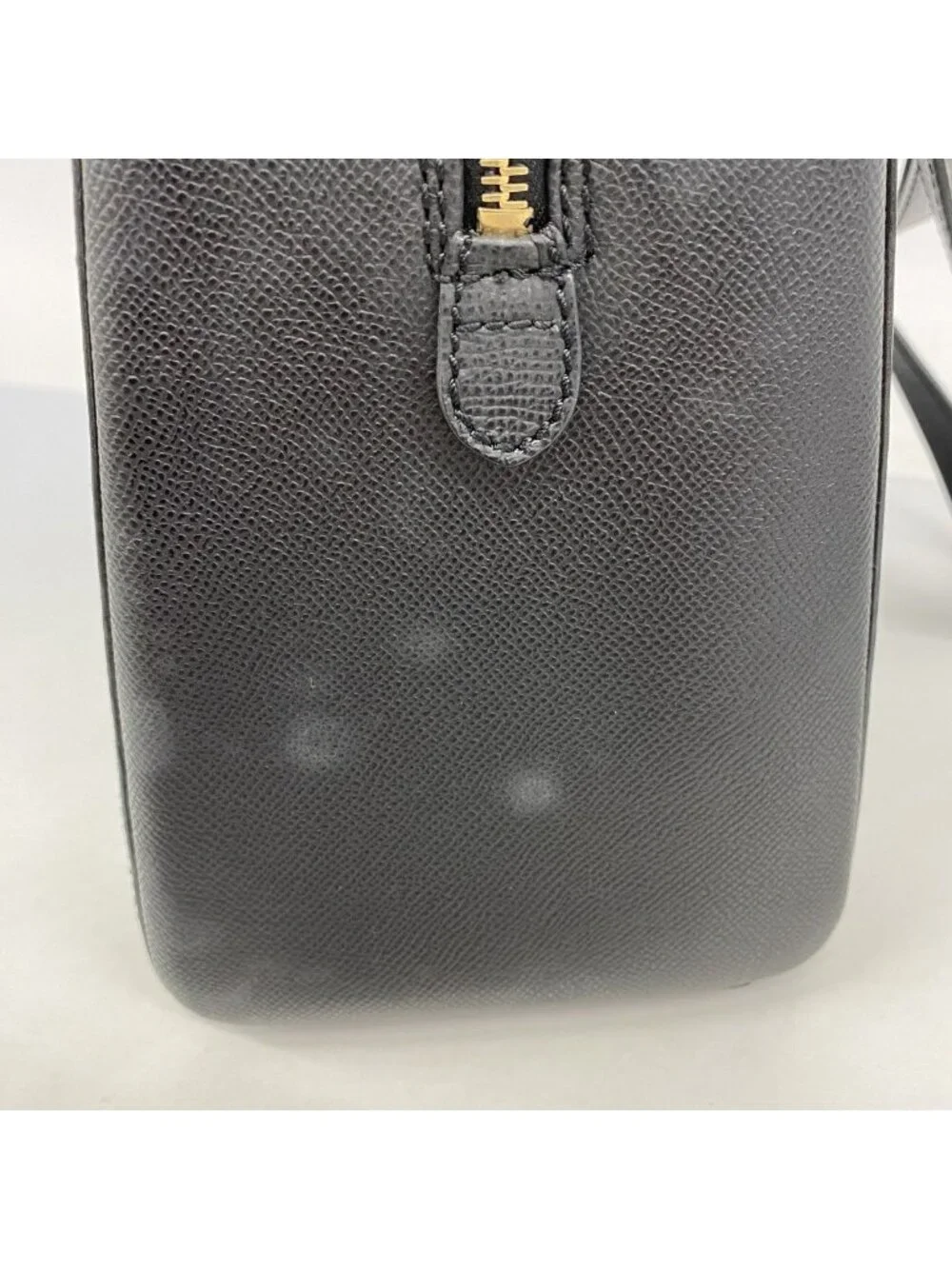 Chanel Tote Leather Black Gold